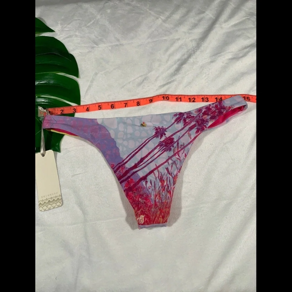 NWT Ale By Alessandra Ambrosio‎ Vacation Brazilian Bikini Bottom [ Medium ] - Picture 7 of 9